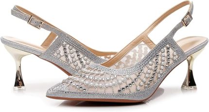 Women's Charming Lady Slingback Pump Shoe